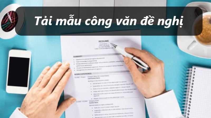 công văn đề nghị tải nhanh