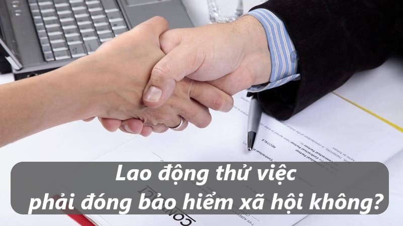 hợp đồng thử việc có phải đóng bảo hiểm xã hội không