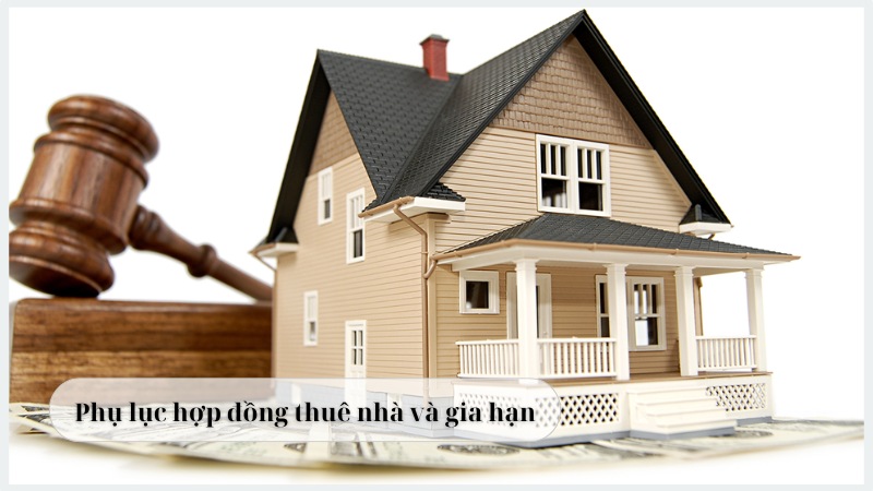 phụ lục hợp đồng thuê nhà và gia hạn