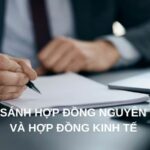 So sánh hợp đồng nguyên tắc và hợp đồng kinh tế