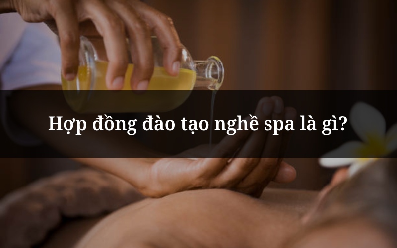 Hợp đồng đào tạo nghề spa là gì?